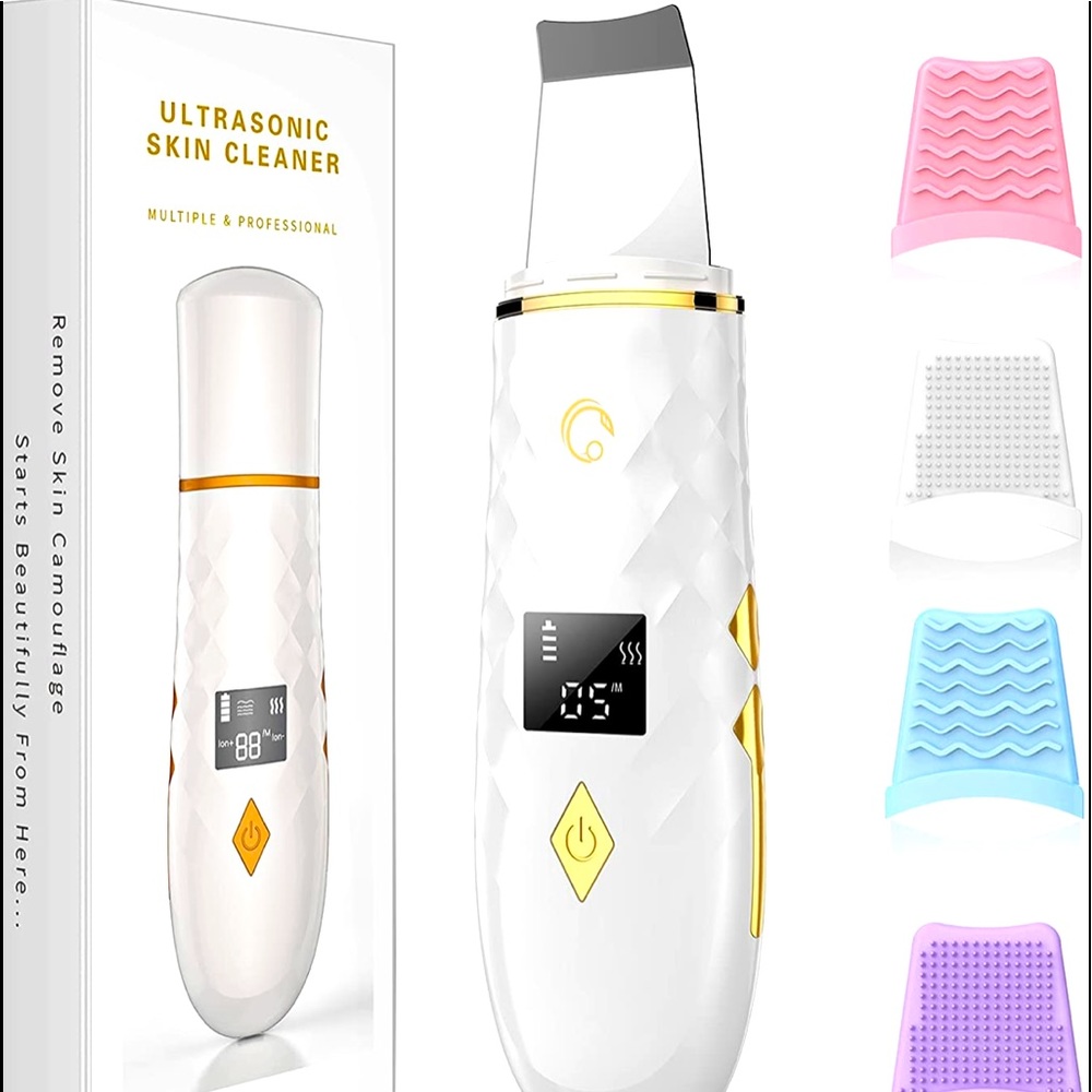 BNIB Skin Scrubber Skin Spatula, Blackhead Remover & Facial Cleaner